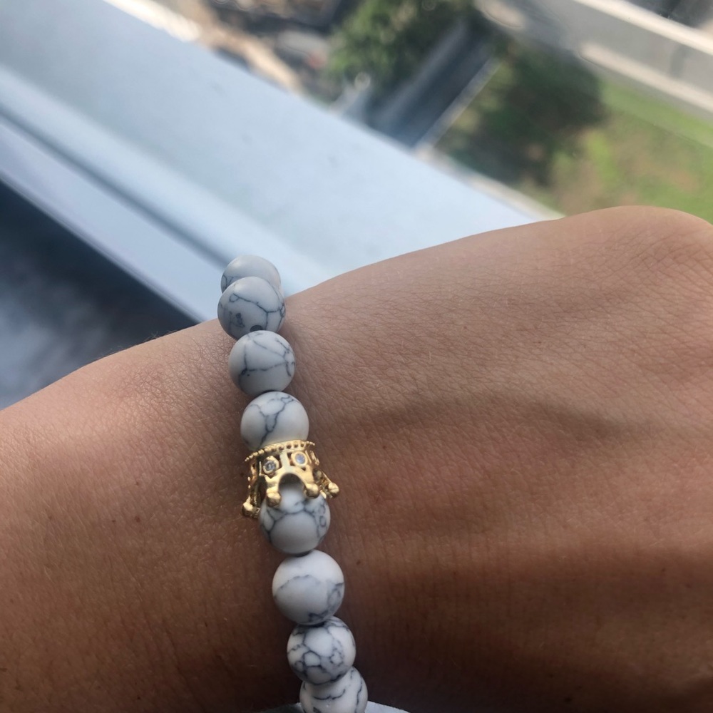 Marble Crown Bracelet